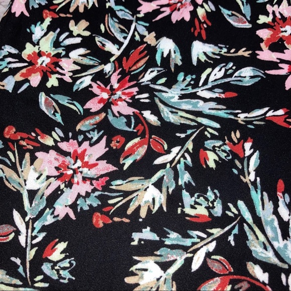 {Jessica Simpson} Floral Print Pull On Ankle Pants - Picture 6 of 12